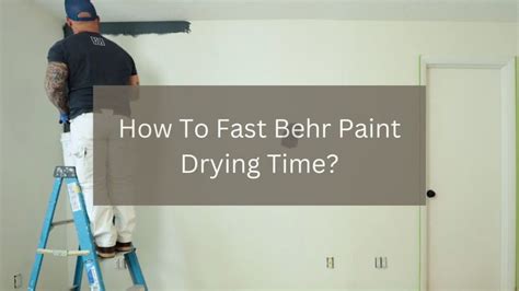 how long for behr paint to dry